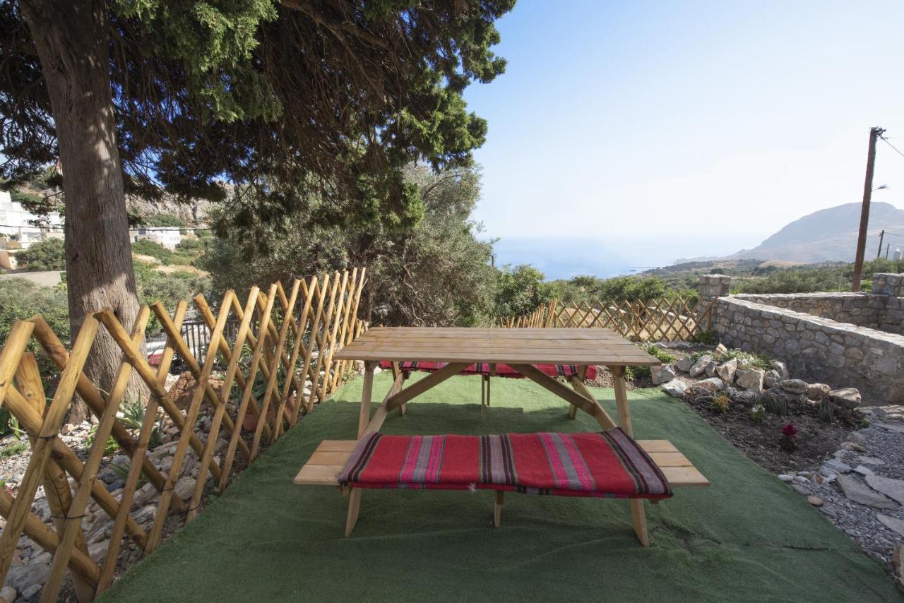 Petasos House - Garden - Sea View Villa Sellia  Luaran gambar
