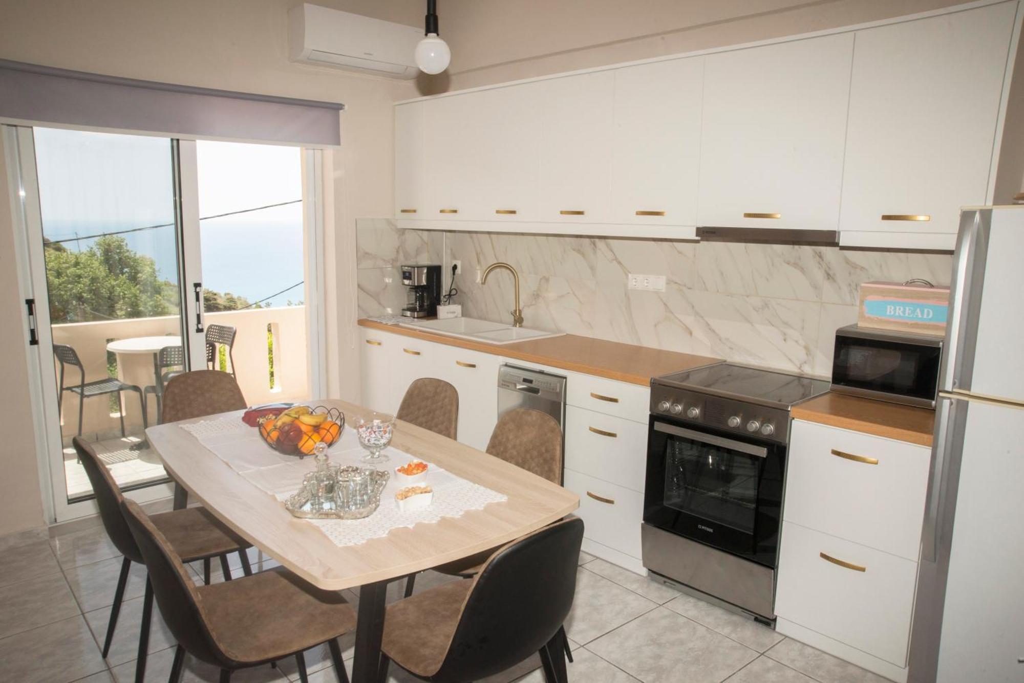 Petasos House - Garden - Sea View Villa Sellia  Luaran gambar