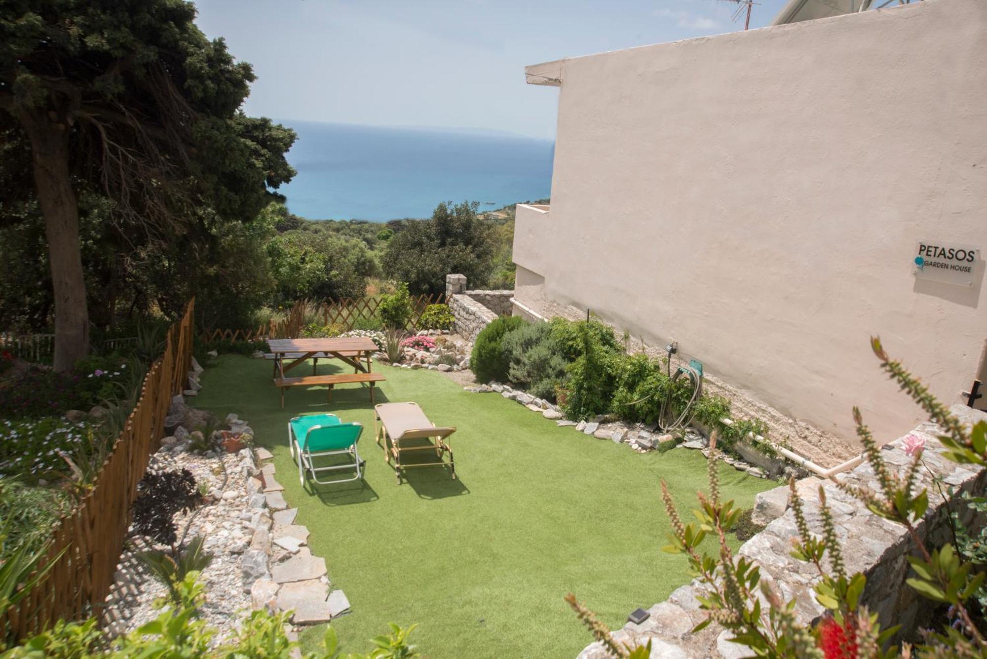 Petasos House - Garden - Sea View Villa Sellia  Luaran gambar